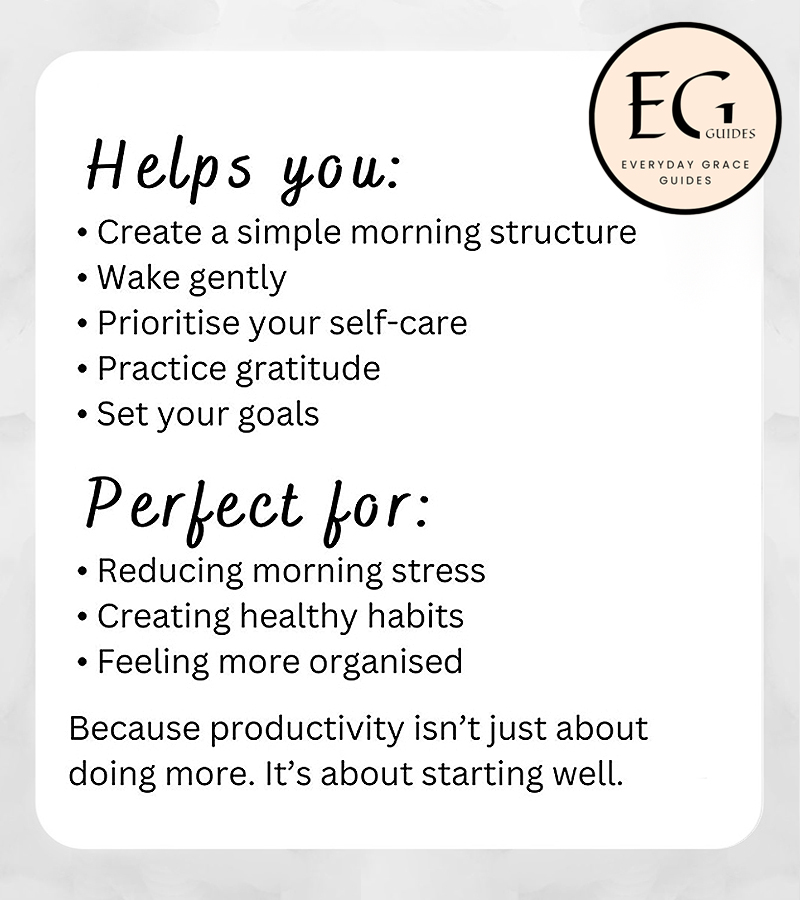 Morning Routine Reflection Benefits