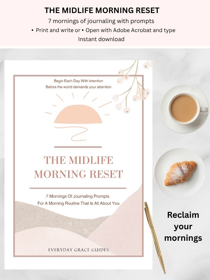 The Midlife Morning Reset - Self-Care Journal